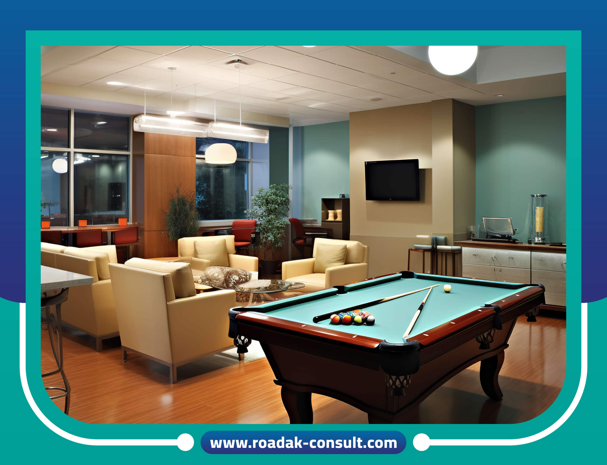 دراسة جدوى صالة بلياردو باستثمار 600 الف دولار