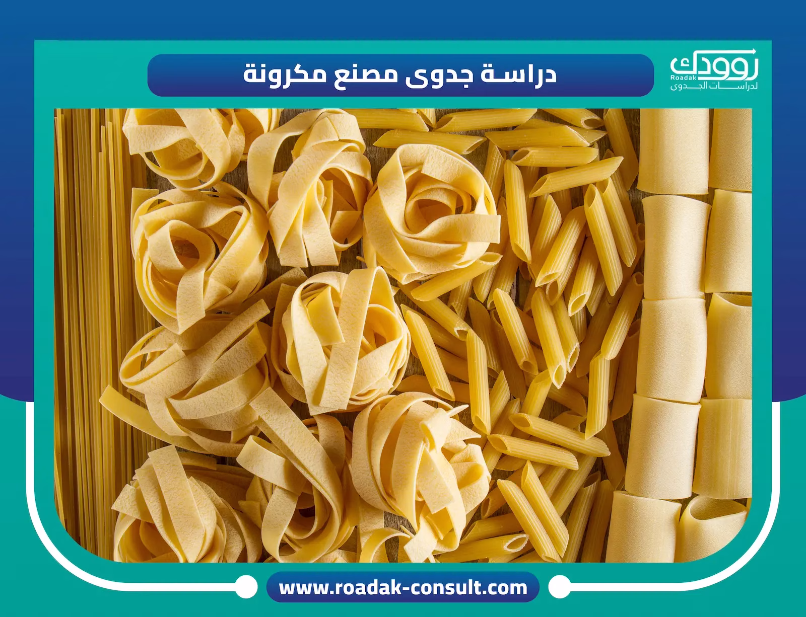 دراسة جدوى مصنع مكرونة